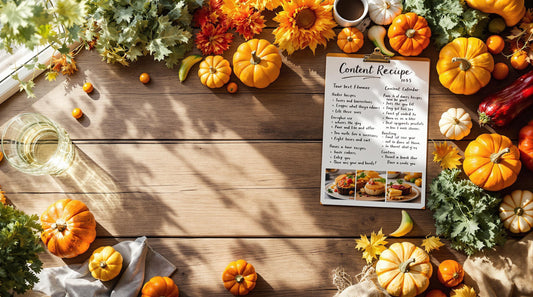 How to Plan Seasonal Recipes with a Content Calendar